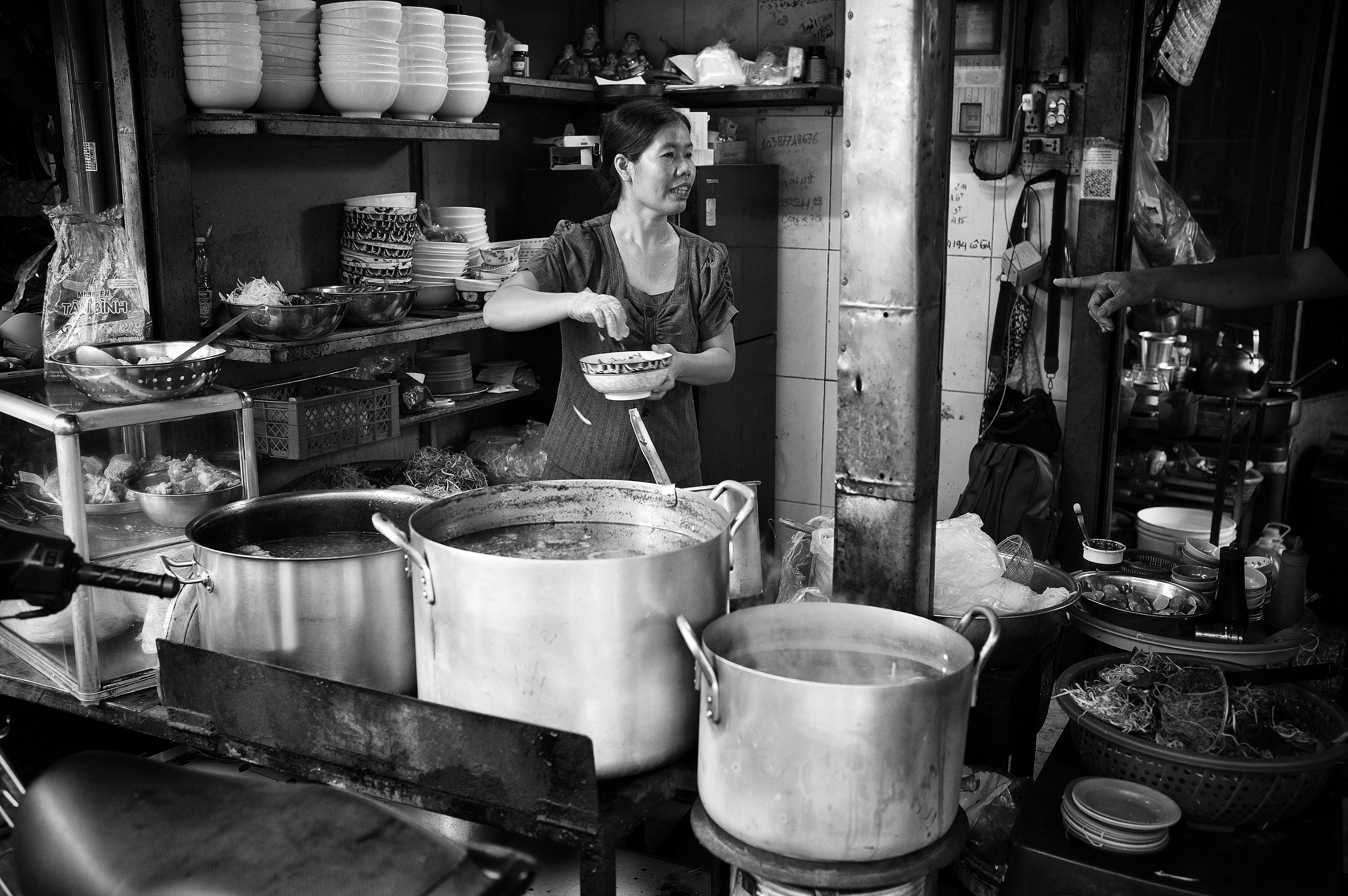 Hanoi's Dong Xuan Market at 5 AM — the pho stalls that vanish by sunrise